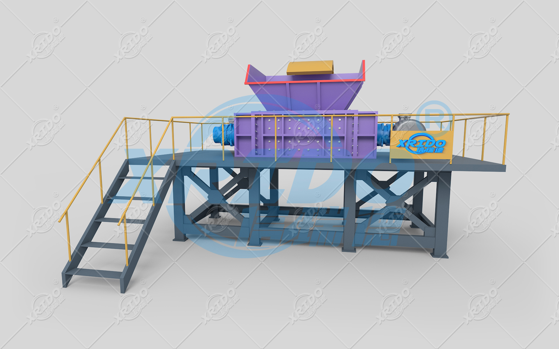 01.撕碎机（强制喂料）